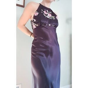 Vintage 90s Zum Zumโby Niki Livas Purple Gown